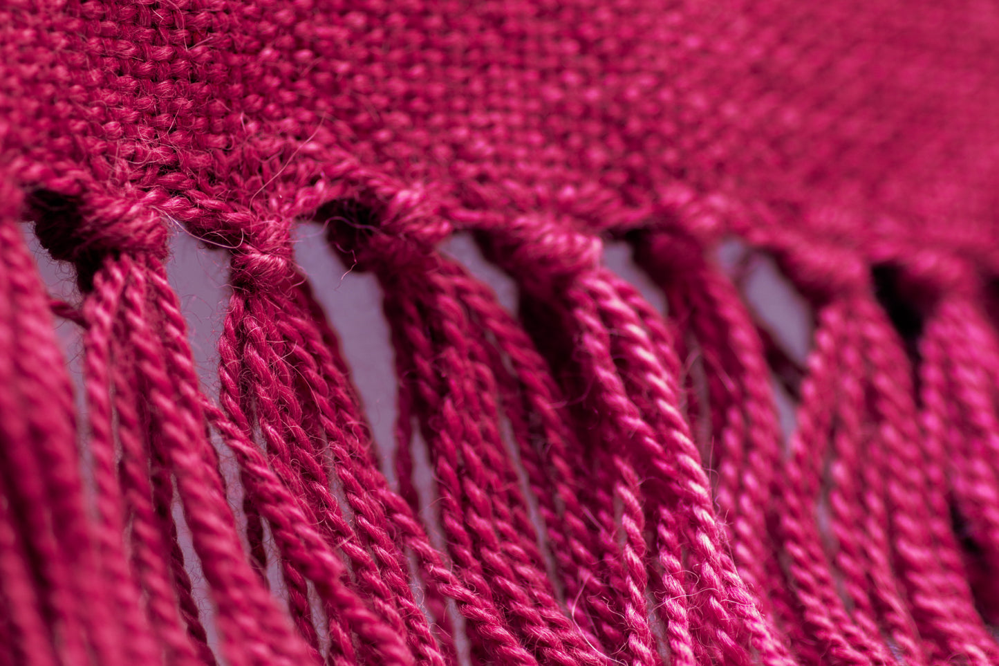 Alpaca Scarf - Burgundy Tafetán