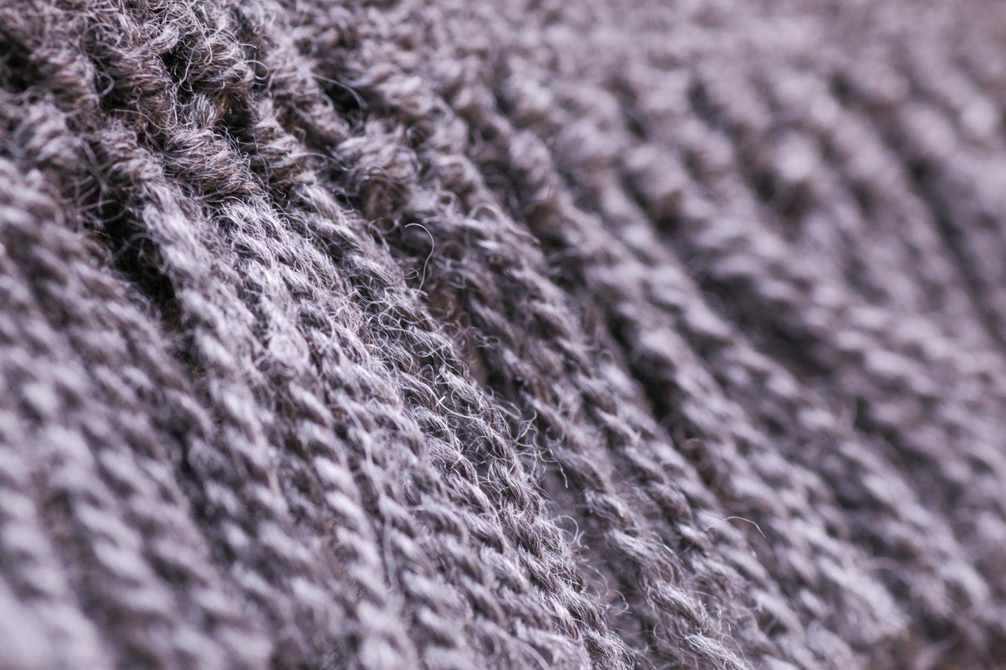 Alpaca Scarf - Natural Grey