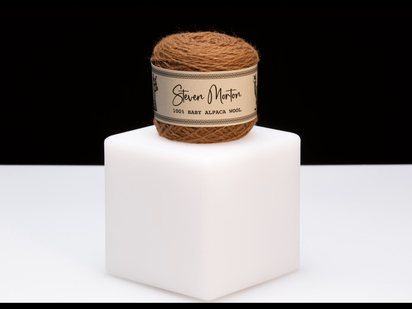 Baby Alpaca Yarn - Natural Brown (Set of 3)