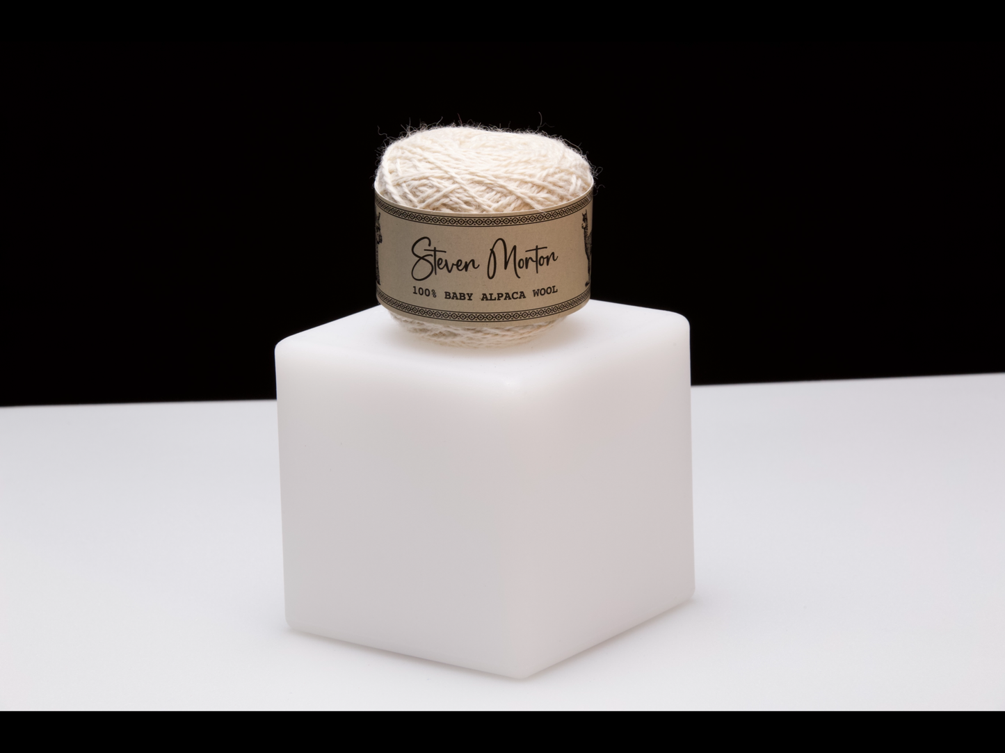 Baby Alpaca Yarn - Natural White (Set of 3)
