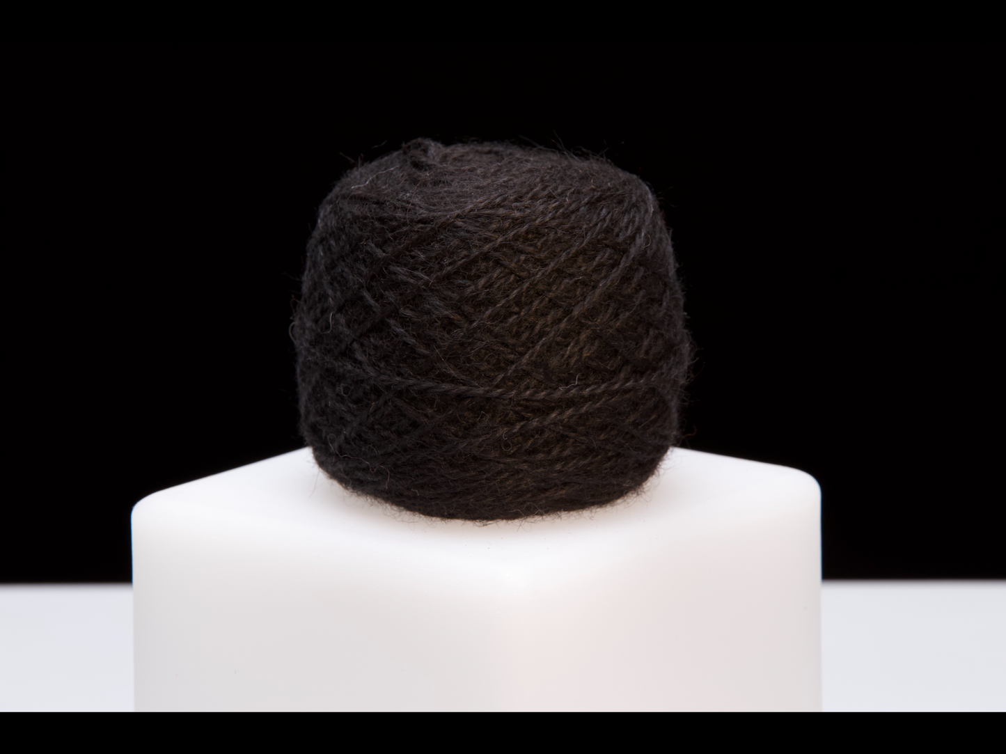 Baby Alpaca Yarn - Natural Black - (Set of 3)
