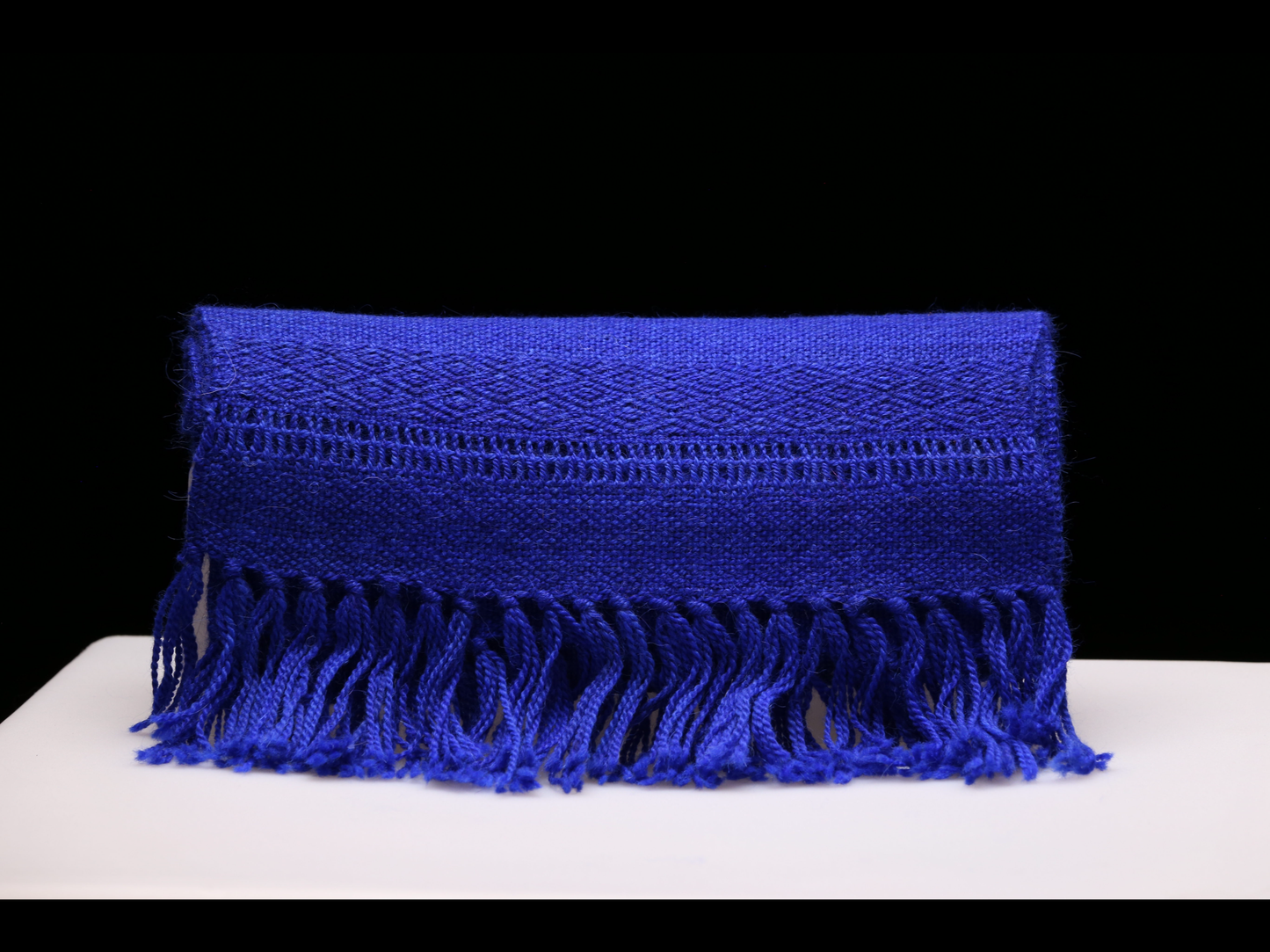 Alpaca Scarf - Blue